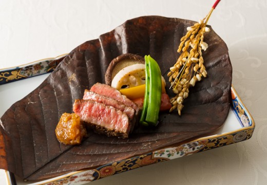 フェニックス・シーガイア・オーシャン・タワー。料理。本格的な和食も選べるプリフィクスのコースを用意しています