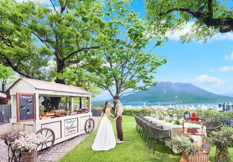 SHIROYAMA HOTEL Kagoshima(城山ホテル鹿児島)。アクセス・ロケーション。鹿児島中央駅から車で10分で到着する鹿児島を代表するホテル