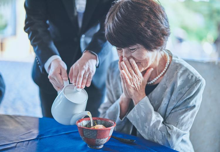 奄美の里 サウスヴィラガーデン。料理。かつては「殿様料理」と呼ばれていた奄美大島伝統の鶏飯