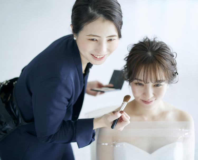 THE SURF SEASIDE SCENE MIYAKOJIMA(ザ・サーフ シーサイドシーン宮古島) 。スタッフ。理想の花嫁姿を叶えてくれるヘアメイクスタッフ