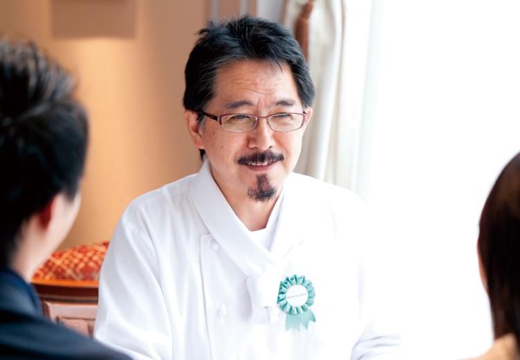 サウスウエストグランドホテル。料理。シェフと相談しながら決めるオーダーメイドコースも対応